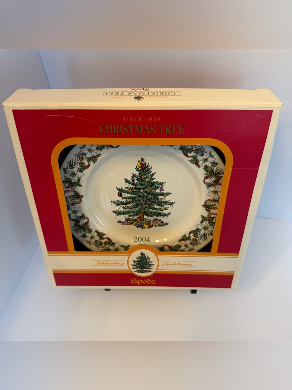 Spode Christmas Tree 2004 Annual Collector Plate Limited Edition 8in